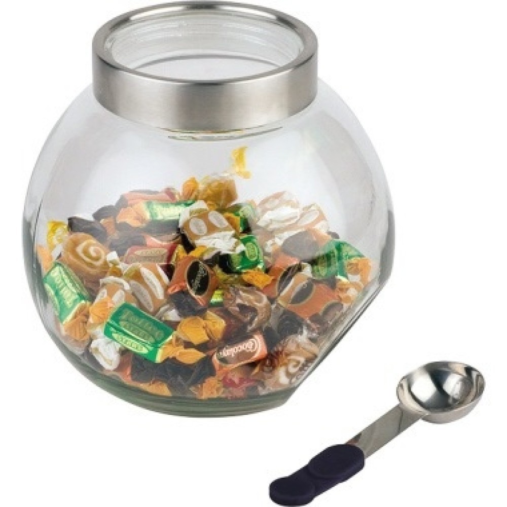 Produktabbildung Nr. 3: APS Vorratsdose 636 Durchmesser 20cm 3l Glas +Löffel