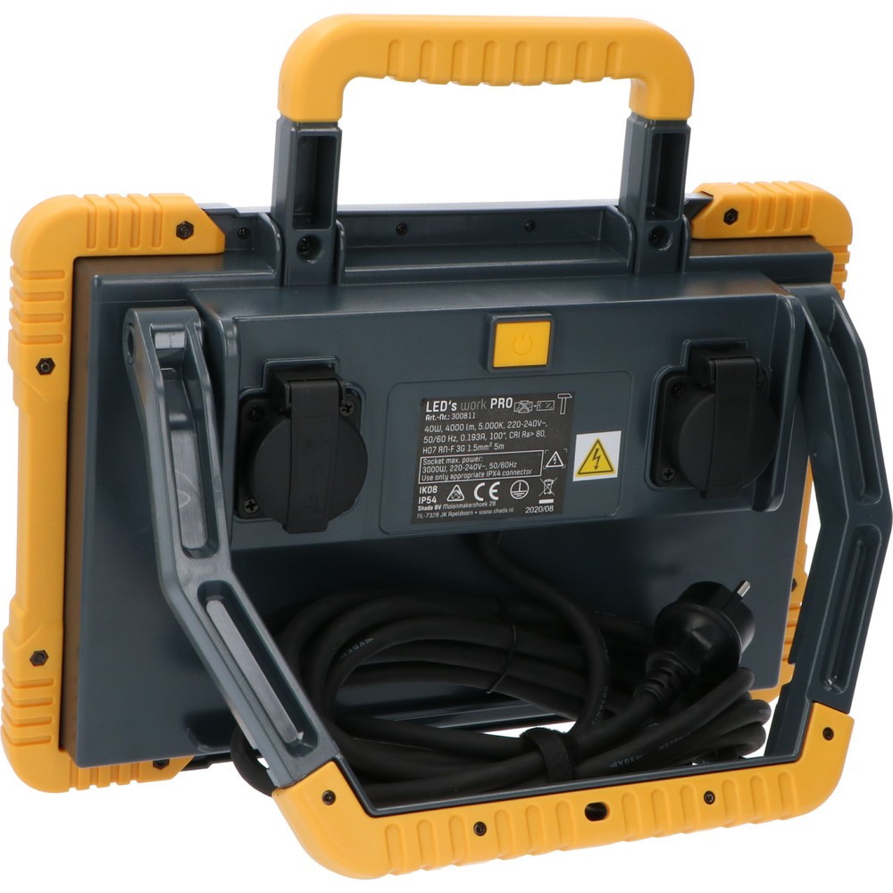 Produktabbildung Nr. 6: Arbeitsleuchte - 40W 4300lm 5000K IP54  - baustellentauglich