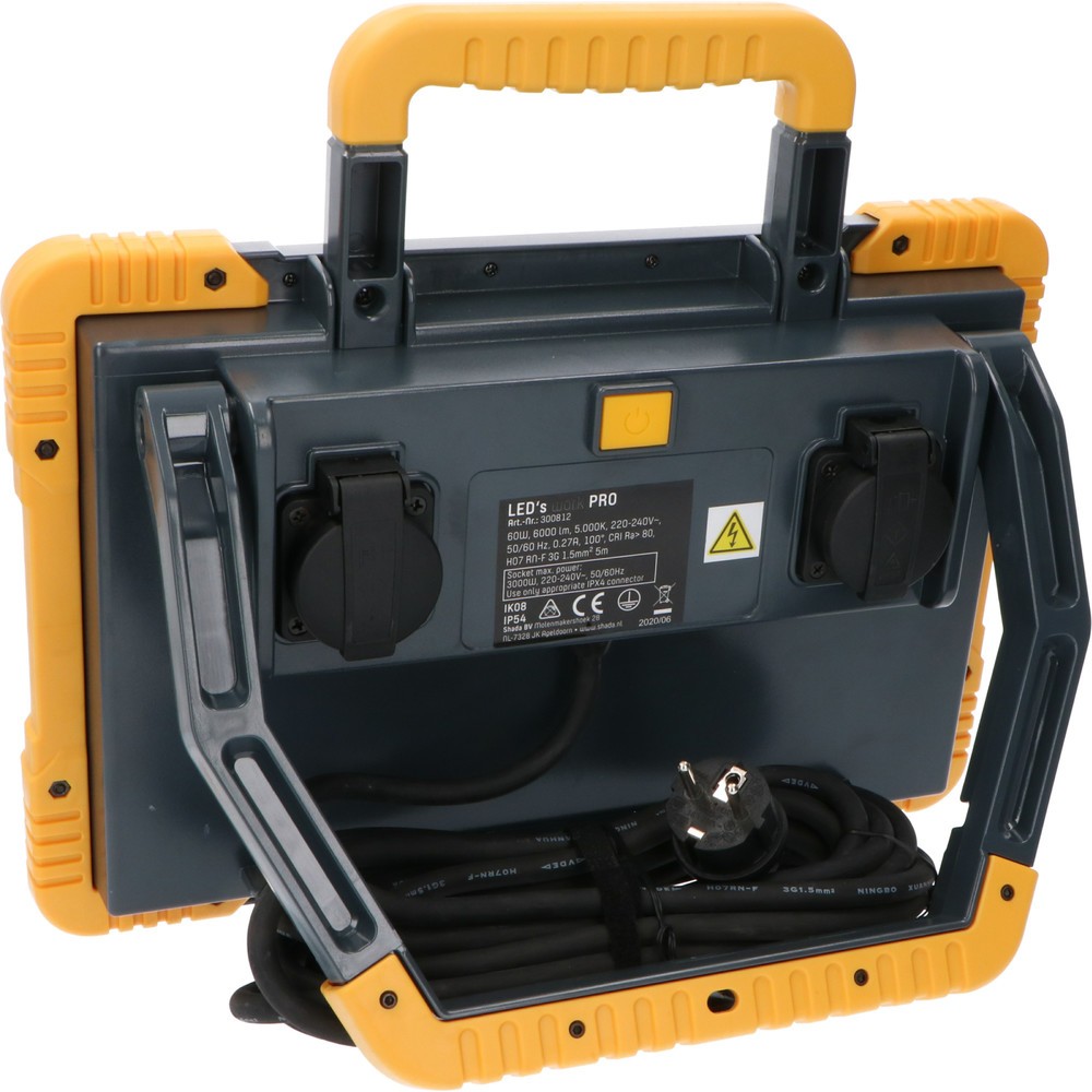Produktabbildung Nr. 7: Arbeitsleuchte - 60W 6500lm 5000K IP54  - baustellentauglich