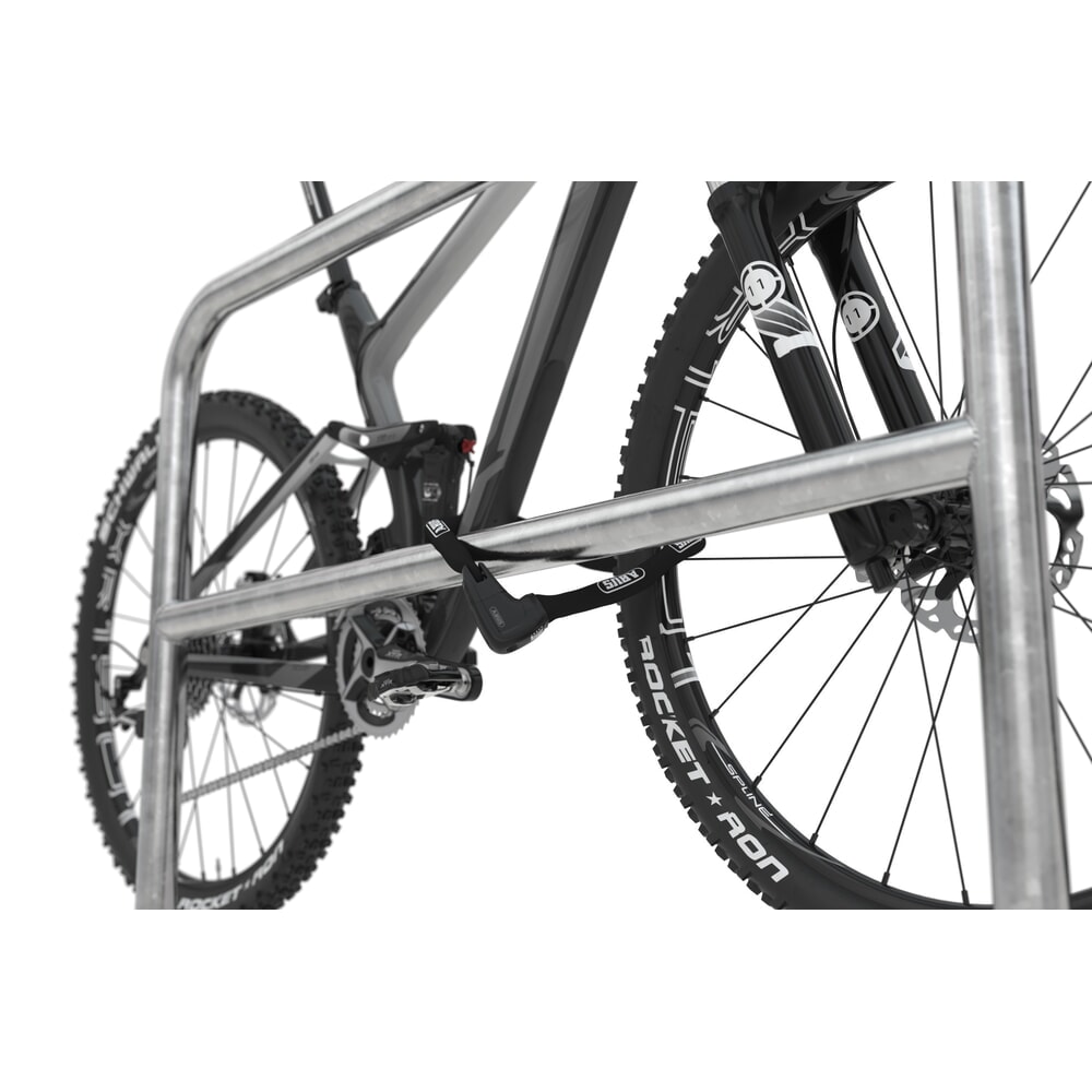 N° de l'image du produit 6 : Arceau range vélo avec tube coudé, à cheviller, longueur 1 500 mm