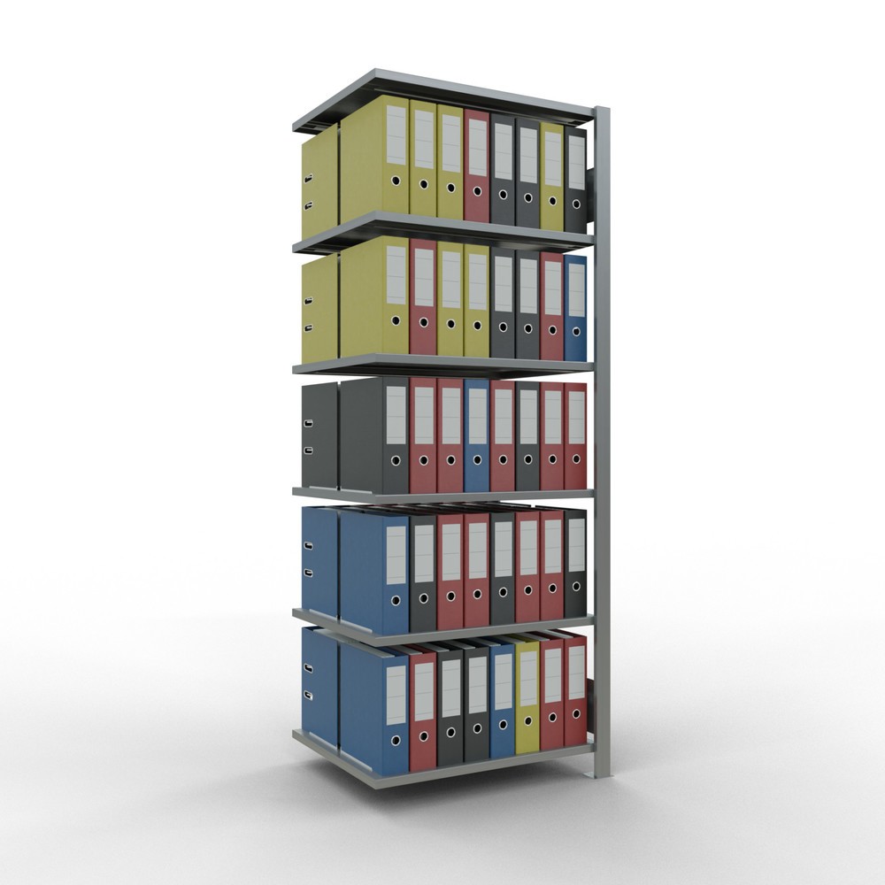 Productafbeelding nr. 2: Archiefrekken SCHULTE AV, dubbelzijdig, zonder middenaanslagen, VL 150 kg, hxbxd 2.000 x 750 x 600 mm