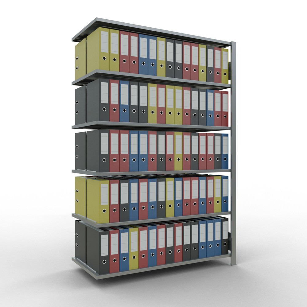 Productafbeelding nr. 2: Archiefrekken SCHULTE AV, dubbelzijdig, zonder middenaanslagen, VL 150 kg, hxbxd 2.000 x 1.300 x 600 mm