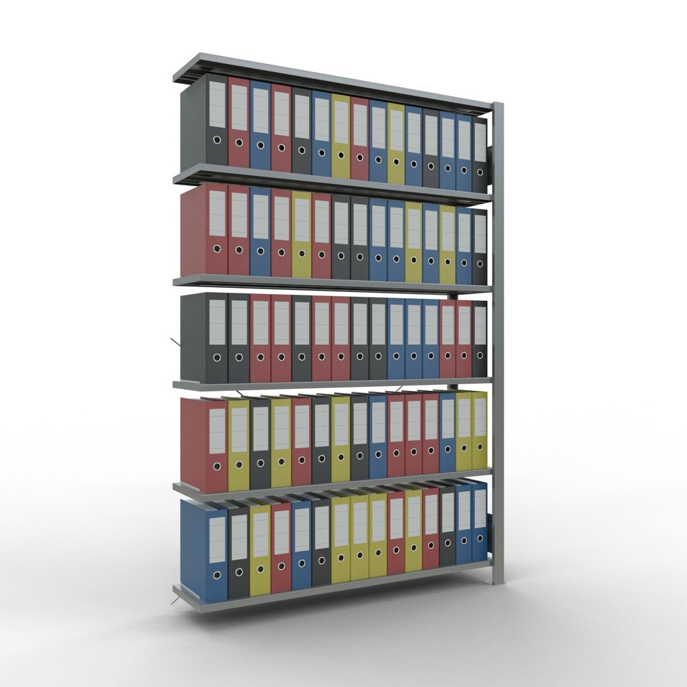 Productafbeelding nr. 2: Archiefrekken SCHULTE AV, eenzijdig, zonder eindaanslagen, VL 85 kg, hxbxd 2.000 x 1.300 x 300 mm