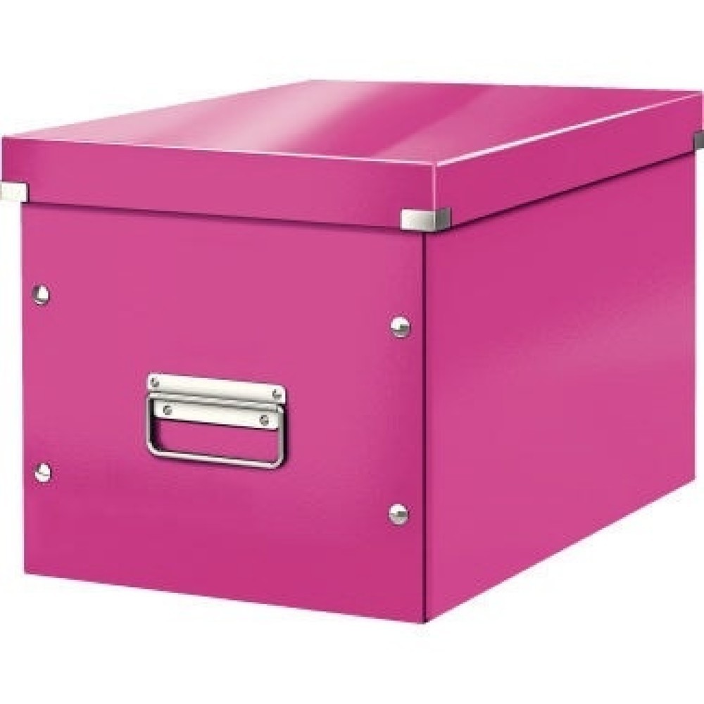 Produktabbildung: Leitz Archivbox Click & Store Cube 61080023 L pink