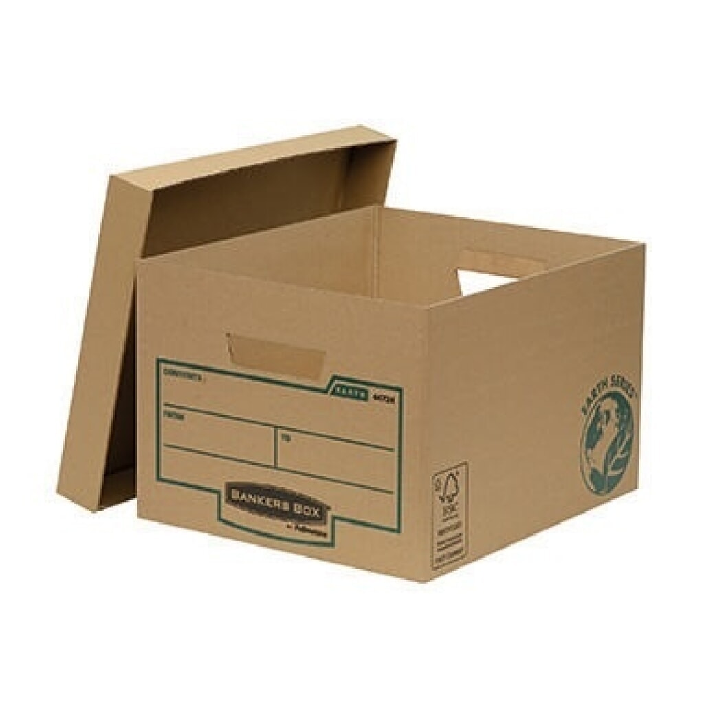 Bankers Box Archivbox Earth Series 4472401 Karton braun Produktabbildung: Bankers Box Archivbox Earth Series 4472401 Karton braun
