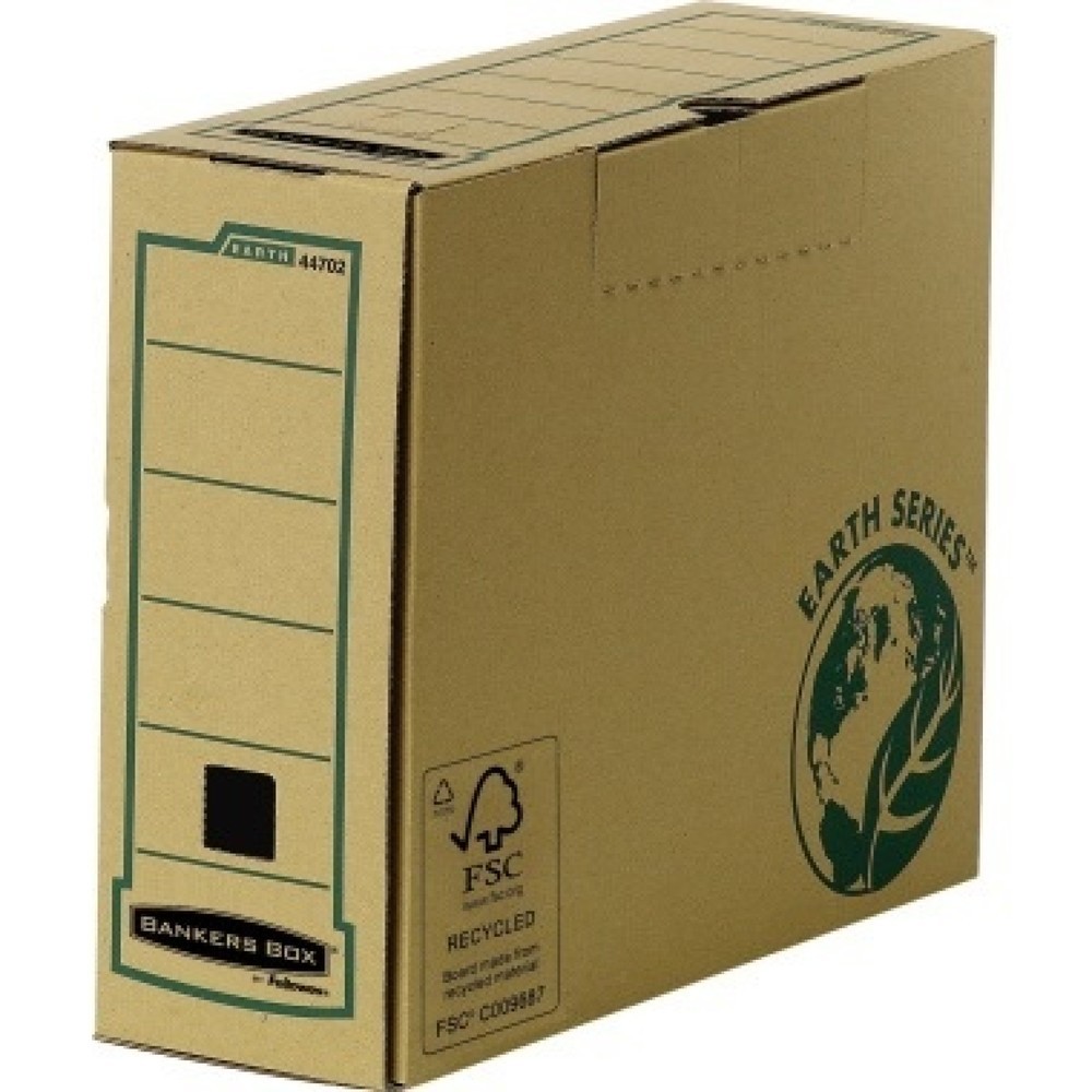 Produktabbildung: Bankers Box Archivschachtel Earth Series 4470201 braun