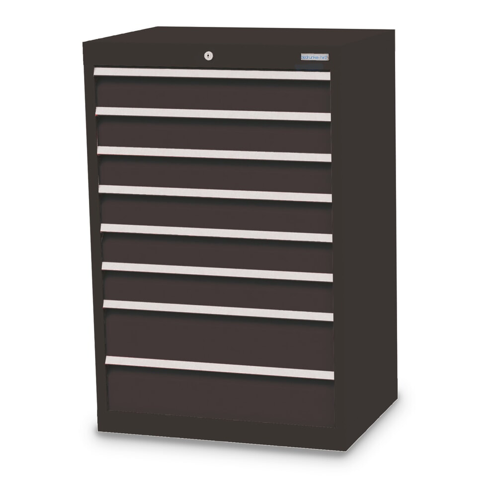 Imagen del producto: Armario con cajones Bedrunka+Hirth Profi, cajones 6x100+ 2x150 mm, H x A x F 1.019 x 680 x 500 mm, gris antracita, gris antracita