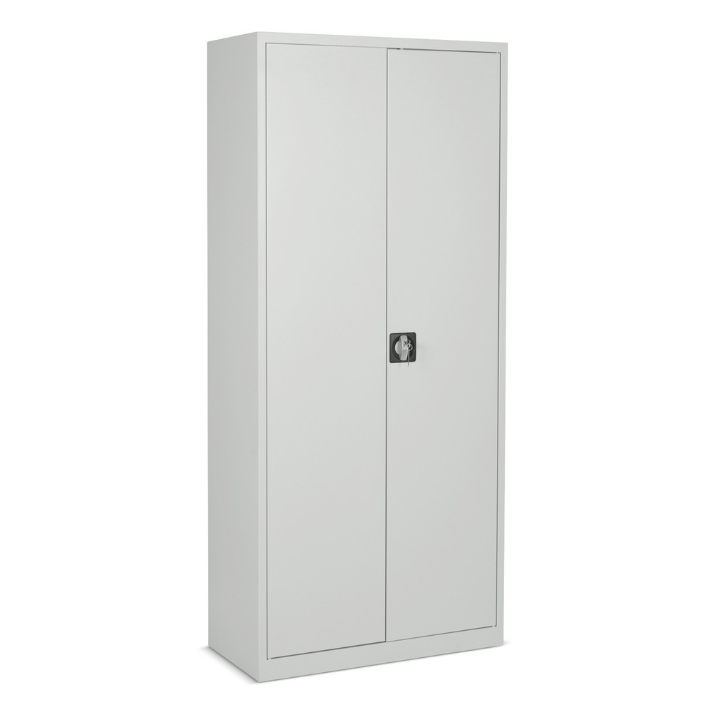 Illustration du produit: Armoire à produits de nettoyage avec serrure à cylindre à pêne tournant, HxlxP 1 950 x 920 x 420 mm