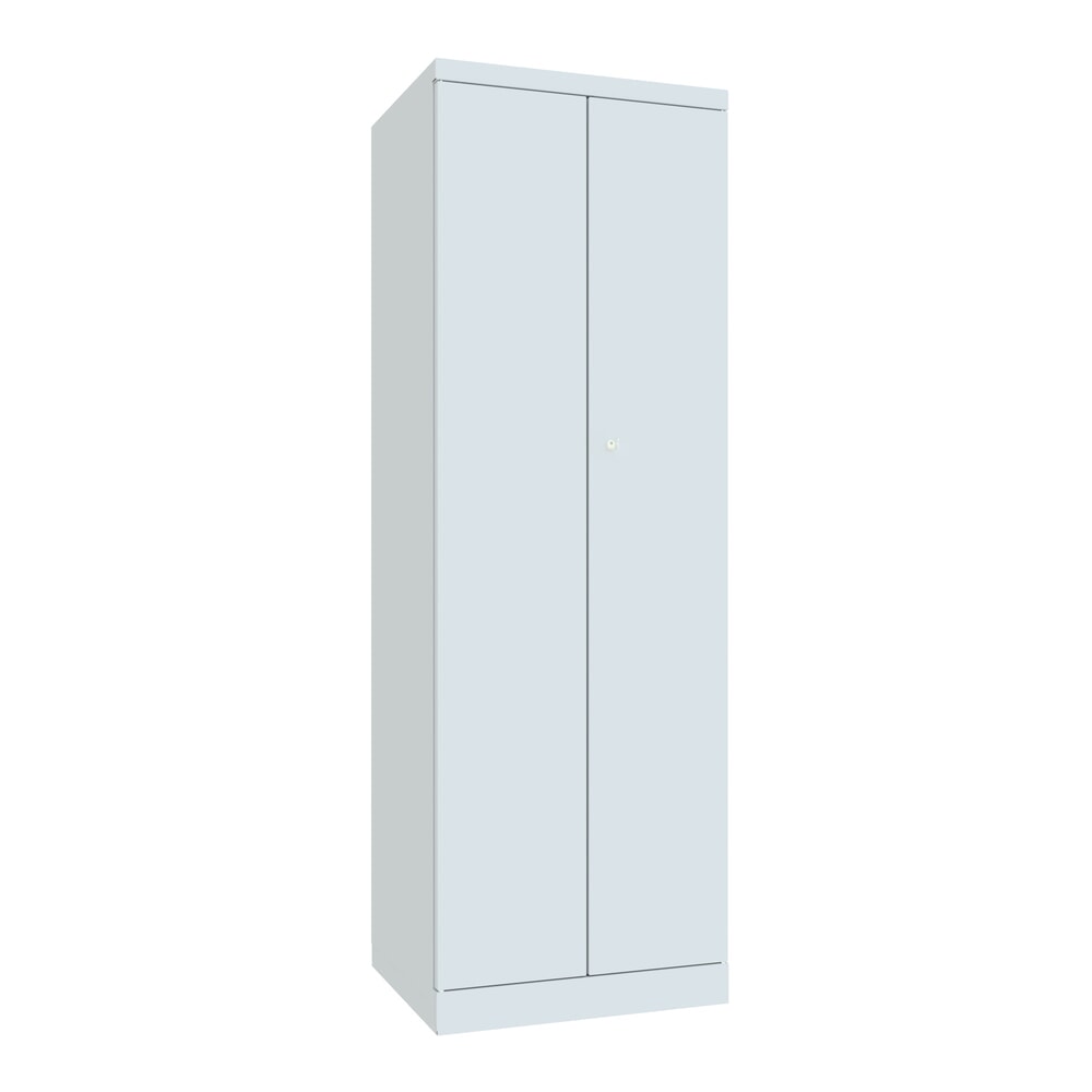 Illustration du produit: Armoire à linge et penderie PAVOY, H x l x P 1 800 x 600 x 500 mm, gris clair, gris clair