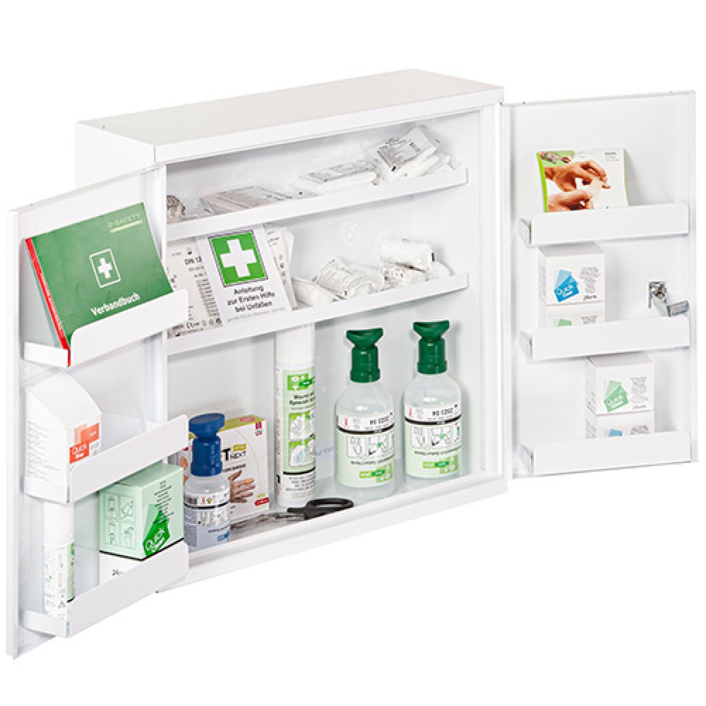 N° de l'image du produit 2 : Armoire à pharmacie B-Safety PREMIUM plus, avec remplissage DIN 13169