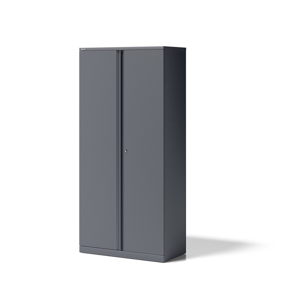 Illustration du produit: Armoire à portes battantes BISLEY Essentials, 5 hauteurs de classeur, largeur 914 mm, gris clair