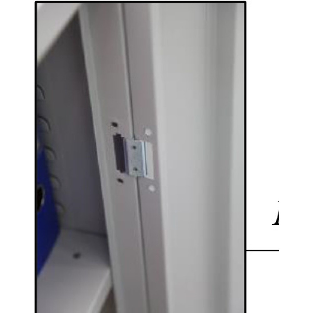 N° de l'image du produit 6 : Armoire à produits de nettoyage avec serrure à cylindre à pêne tournant, HxlxP 1 950 x 920 x 420 mm