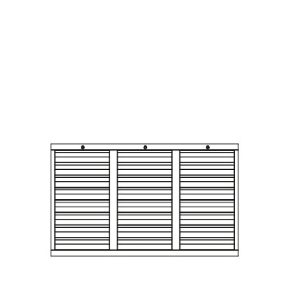 N° de l'image du produit 5 : Armoire à tiroirs légère PAVOY, guidage à coulissement, tiroirs 24 x 100 mm, largeur 1 500 mm, gris clair, gris clair