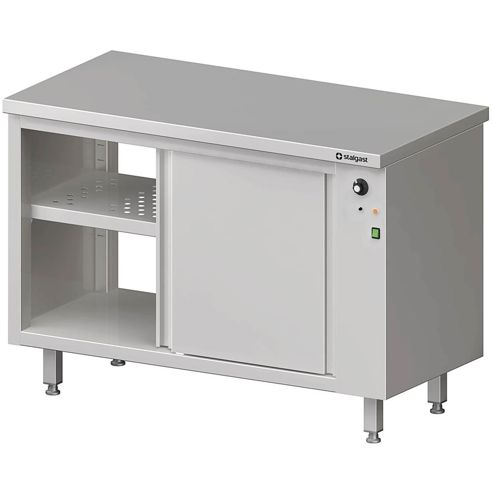 Illustration du produit: Armoire chauffante traversante Stalgast avec portes coulissantes 1000x600x850 mm