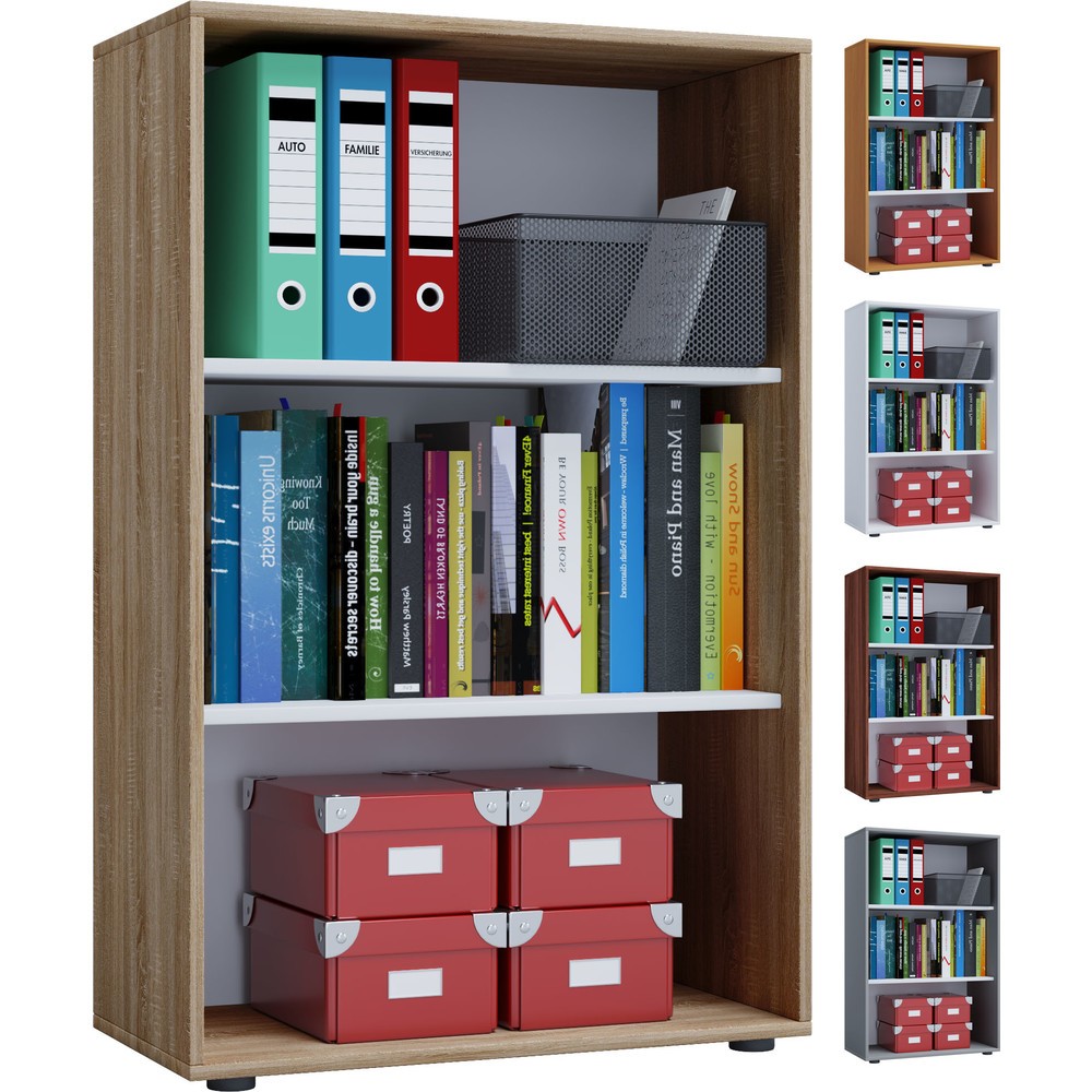 N° de l'image du produit 2 : Lona Tablette de bureau, 3 compartiments, HxLxP 1 050 x 700 x 400 mm, blanc