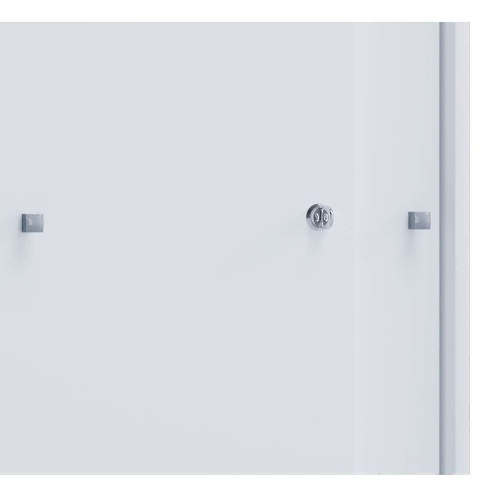 N° de l'image du produit 3 : Lona Armoire de bureau avec portes coulissantes, 3 compartiments, HxLxP 1,110 x 700 x 400 mm, blanc