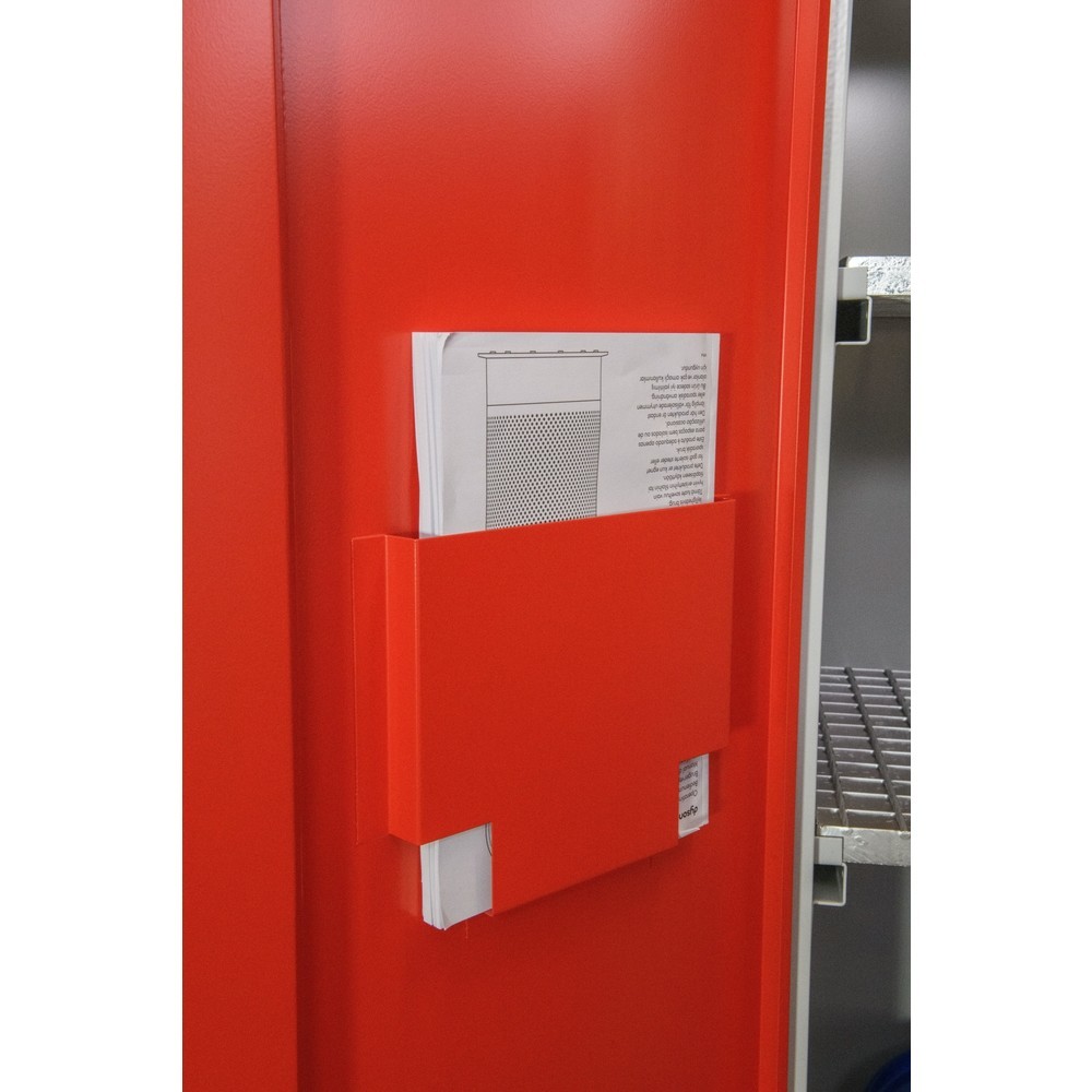 N° de l'image du produit 7 : Armoire de sécurité Steinbock® pour conteneurs d’huile, 2 étagères grillagées, 1 cuve de rétention, HxlxP 1 950 x 950 x 500 mm