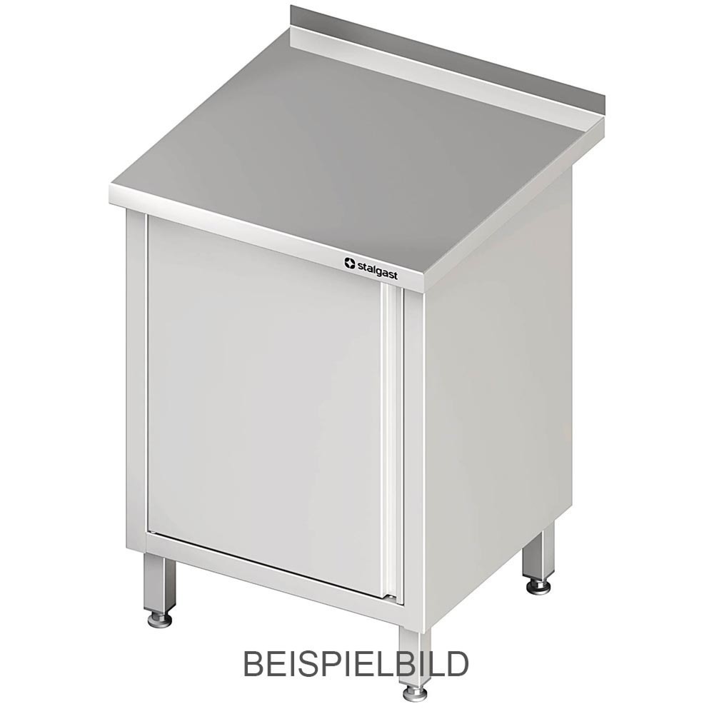 Illustration du produit: Armoire de travail Stalgast à porte battante, 450x600x850 mm, sans rebord, soudée