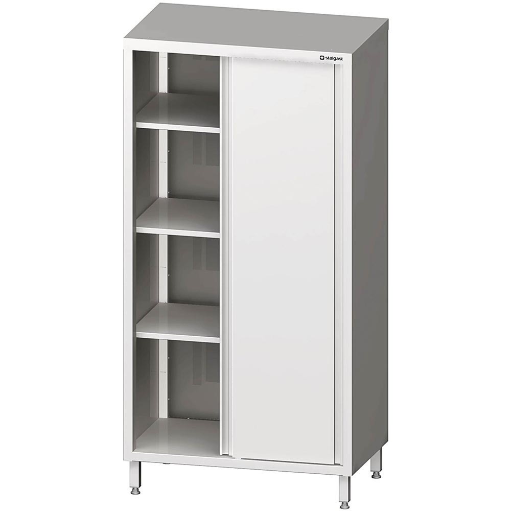 Illustration du produit: Armoire haute Stalgast avec portes coulissantes, 800x500x2000 mm, soudée