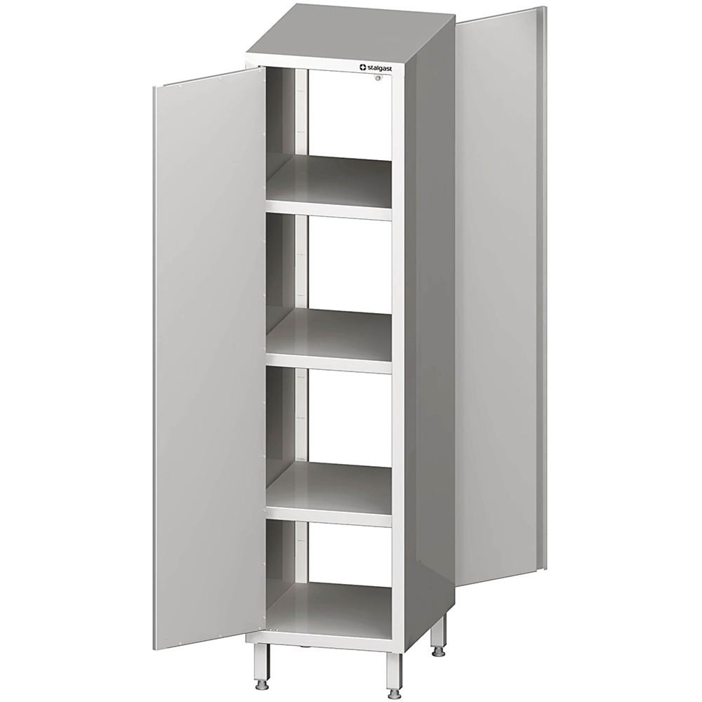 Illustration du produit: Armoire haute traversante Stalgast avec portes battantes, 400x500x2000 mm, soudée
