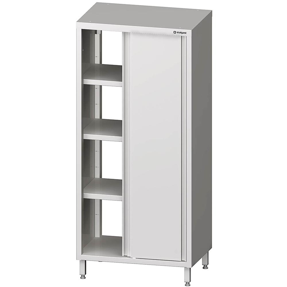 Illustration du produit: Armoire haute traversante Stalgast avec portes coulissantes, 800x500x2000 mm, soudée