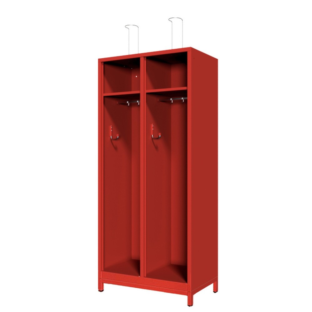 N° de l'image du produit 1 : Armoire incendie PAVOY avec pieds, H x l x P 1 850 x 830 x 500 mm