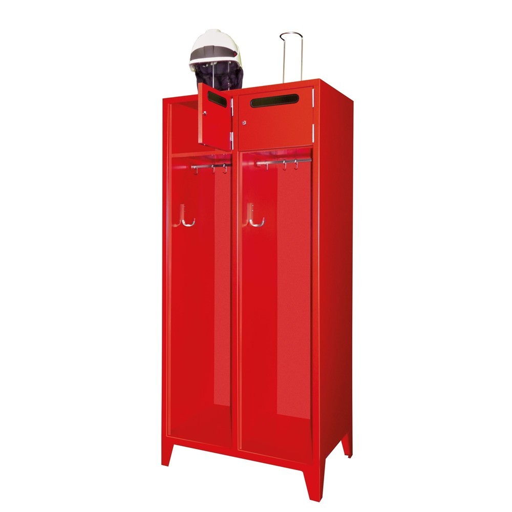 Illustration du produit: Armoire incendie PAVOY avec pieds et fente, H x l x P 1 850 x 830 x 500 mm
