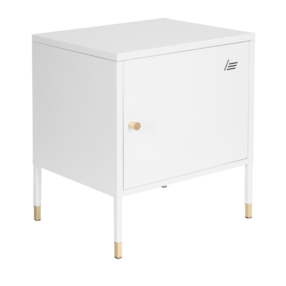 N° de l'image du produit 7 : Armoire métallique / meuble bas hjh OFFICE UMEO métal, blanc