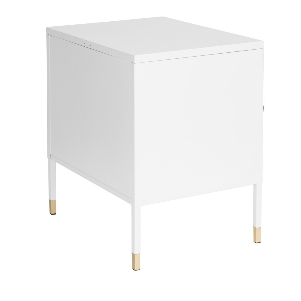N° de l'image du produit 9 : Armoire métallique / meuble bas hjh OFFICE UMEO métal, blanc