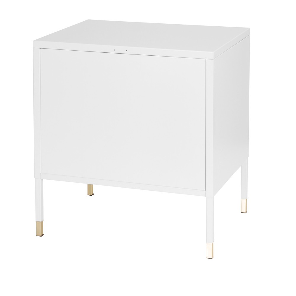 N° de l'image du produit 10 : Armoire métallique / meuble bas hjh OFFICE UMEO métal, blanc