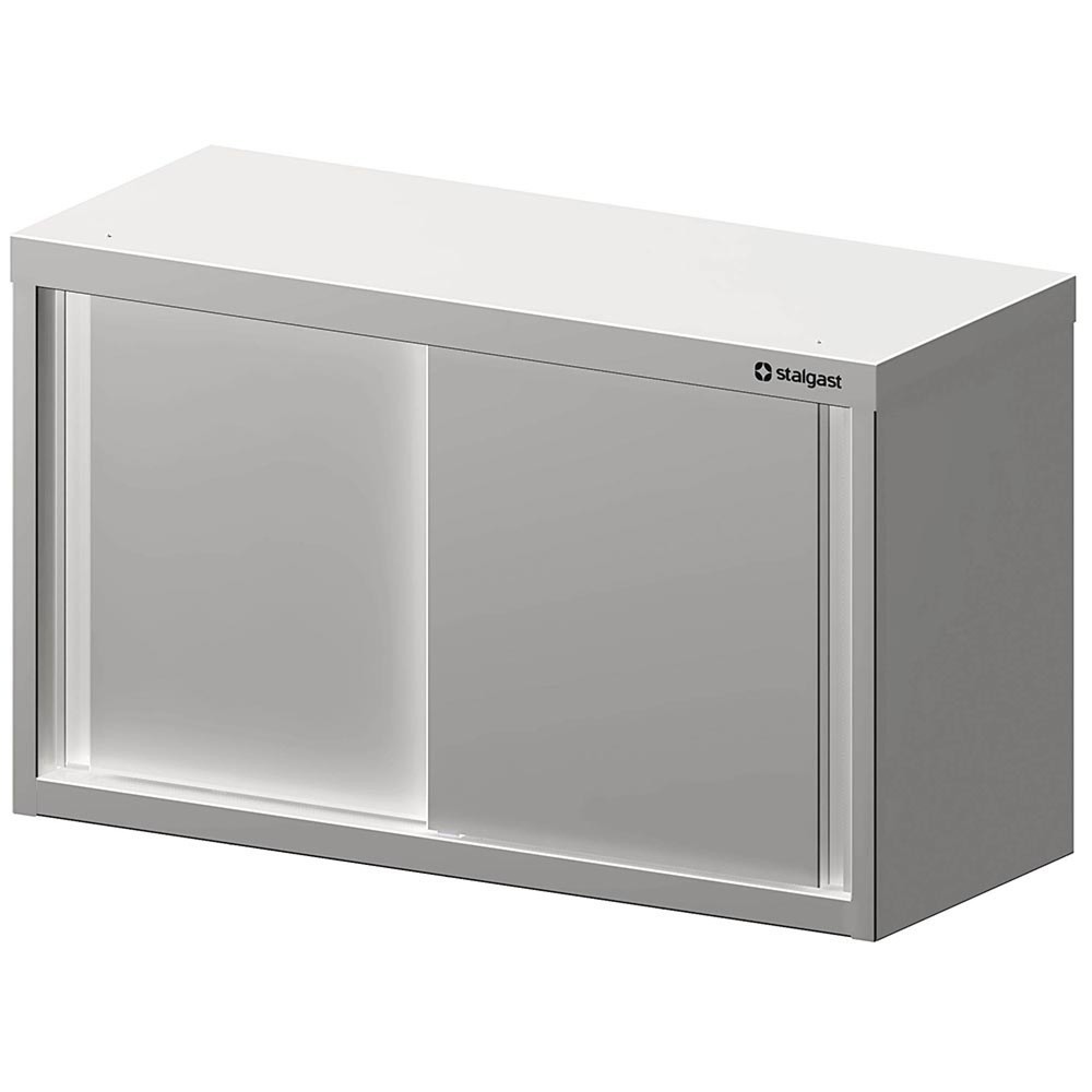 Illustration du produit: Armoire suspendue Stalgast avec portes coulissantes, 800 x 300 x 600 mm, soudée
