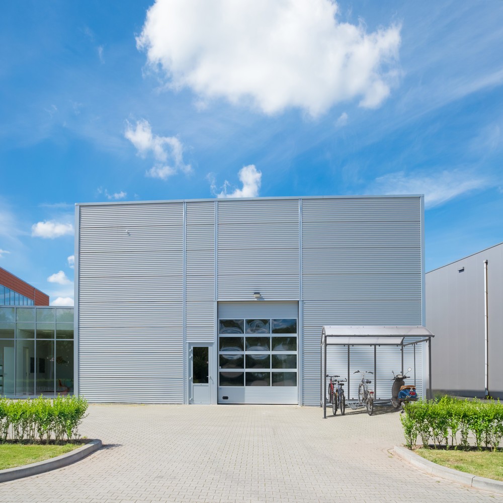 Produktabbildung: MOTTEZ Unterstand für 6 Fahrräder und 2 Scooter, Motorräder