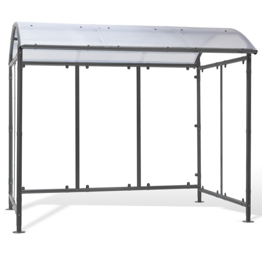 Produktabbildung Nr. 4: MOTTEZ Unterstand für 6 Fahrräder und 2 Scooter, Motorräder