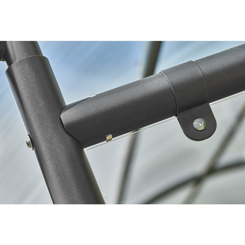 Produktabbildung Nr. 7: MOTTEZ Unterstand für 6 Fahrräder und 2 Scooter, Motorräder