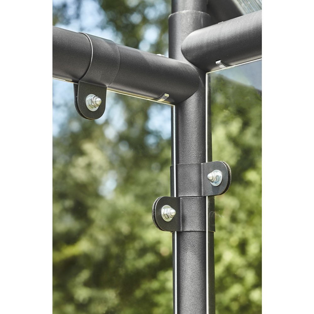 Produktabbildung Nr. 8: MOTTEZ Unterstand für 6 Fahrräder und 2 Scooter, Motorräder