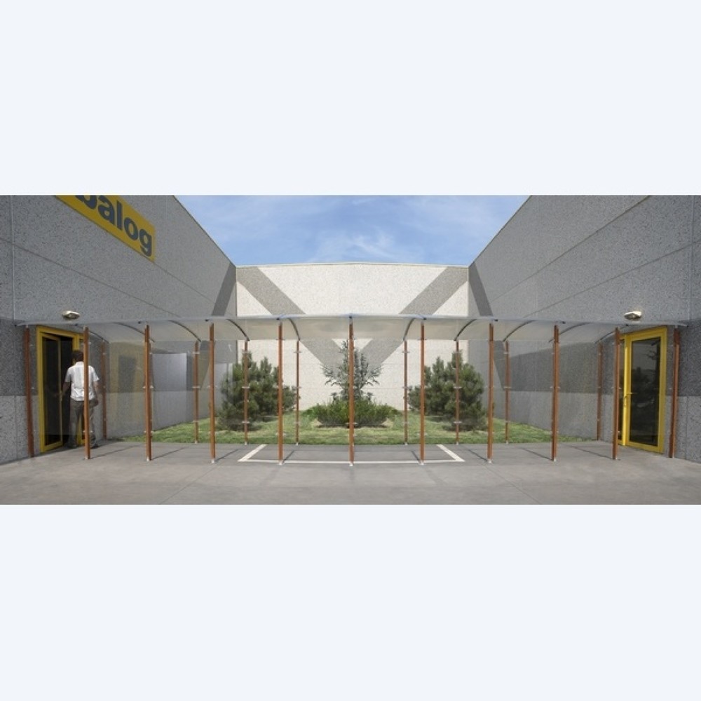 Produktabbildung Nr. 2: MOTTEZ Unterstand für Raucher, Korridor