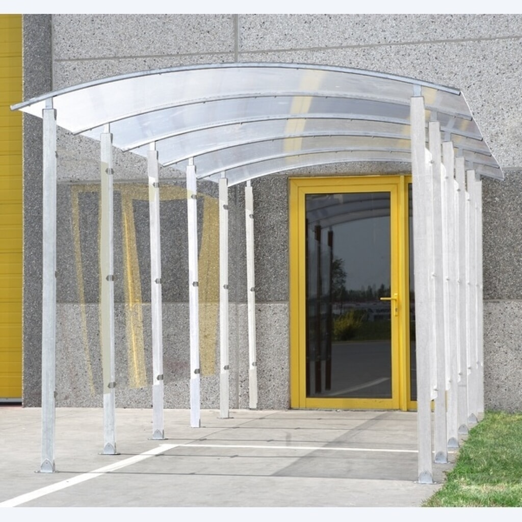 Produktabbildung: MOTTEZ verzinkter Metallunterstand Korridor