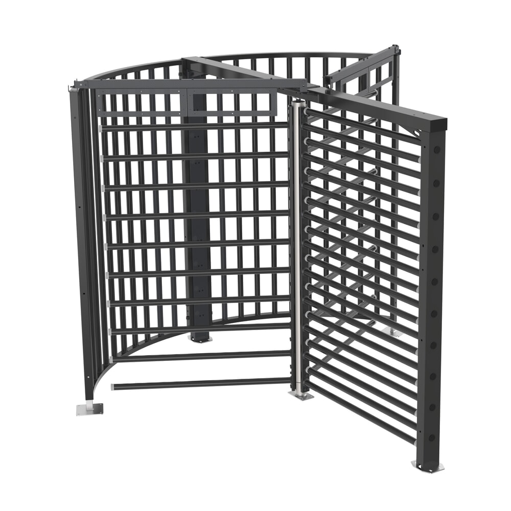 Produktabbildung: Mannus Drehkreuz DK 43/3 STR RAL0000HR