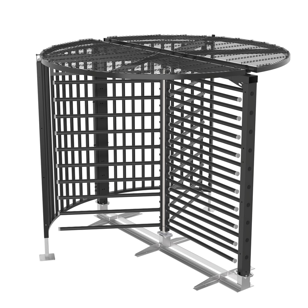 Produktabbildung: Mannus Drehkreuz DK 43/8 ÜSH RAL0000HR