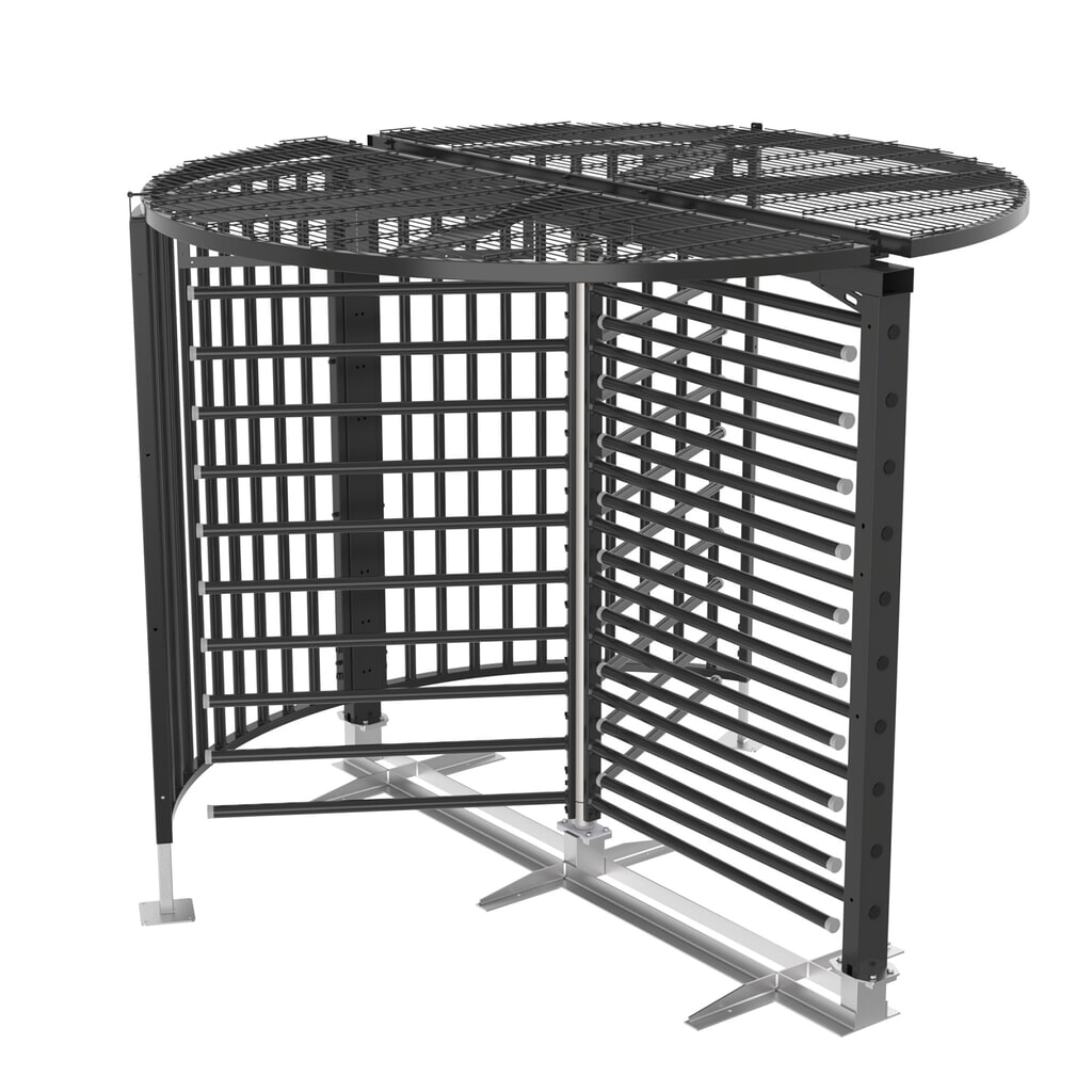 Produktabbildung: Mannus Drehkreuz DK 43/8 ÜSH RAL0000HR