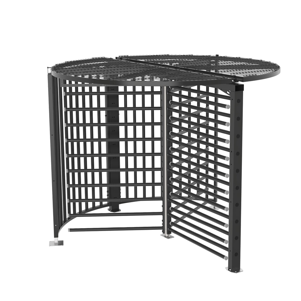 Produktabbildung: Mannus Drehkreuz DK 43/3 ÜSH RAL0000HR