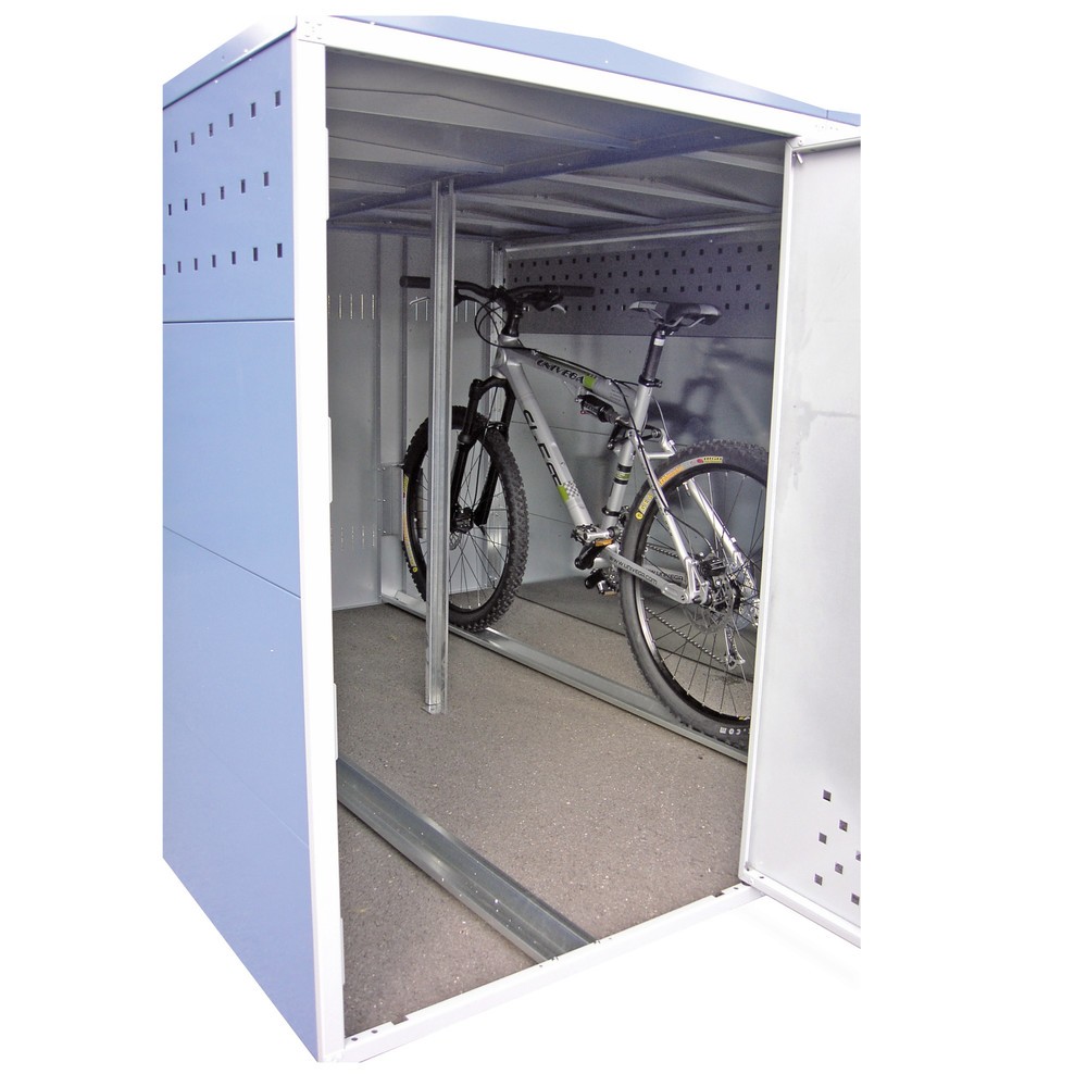 Produktabbildung: Fahrradgarage, modular erweiterbar, Anbausatz mit Seitenwand