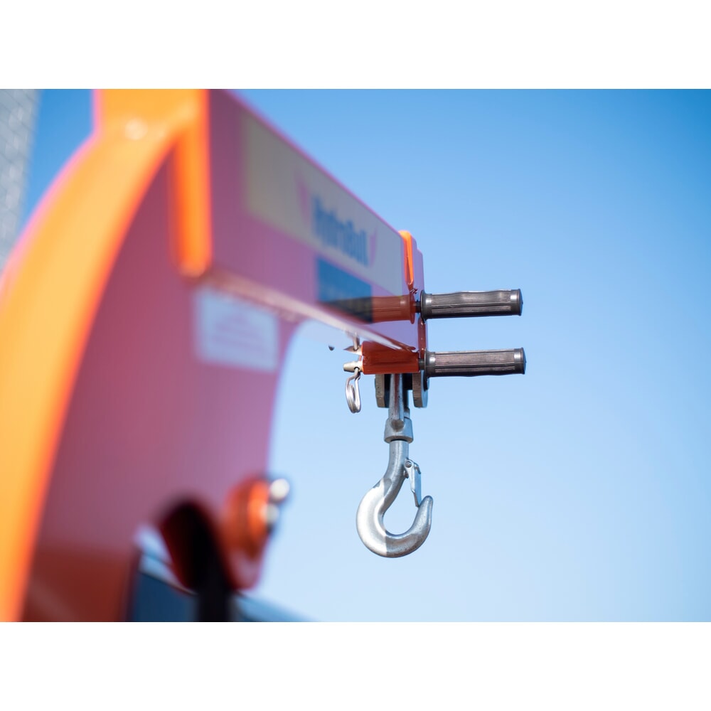 Produktabbildung Nr. 4: HydroBull® elektrischer Gegengewichts-Werkstattkran, Tragkraft max. 500 kg, manueller Fahrantrieb