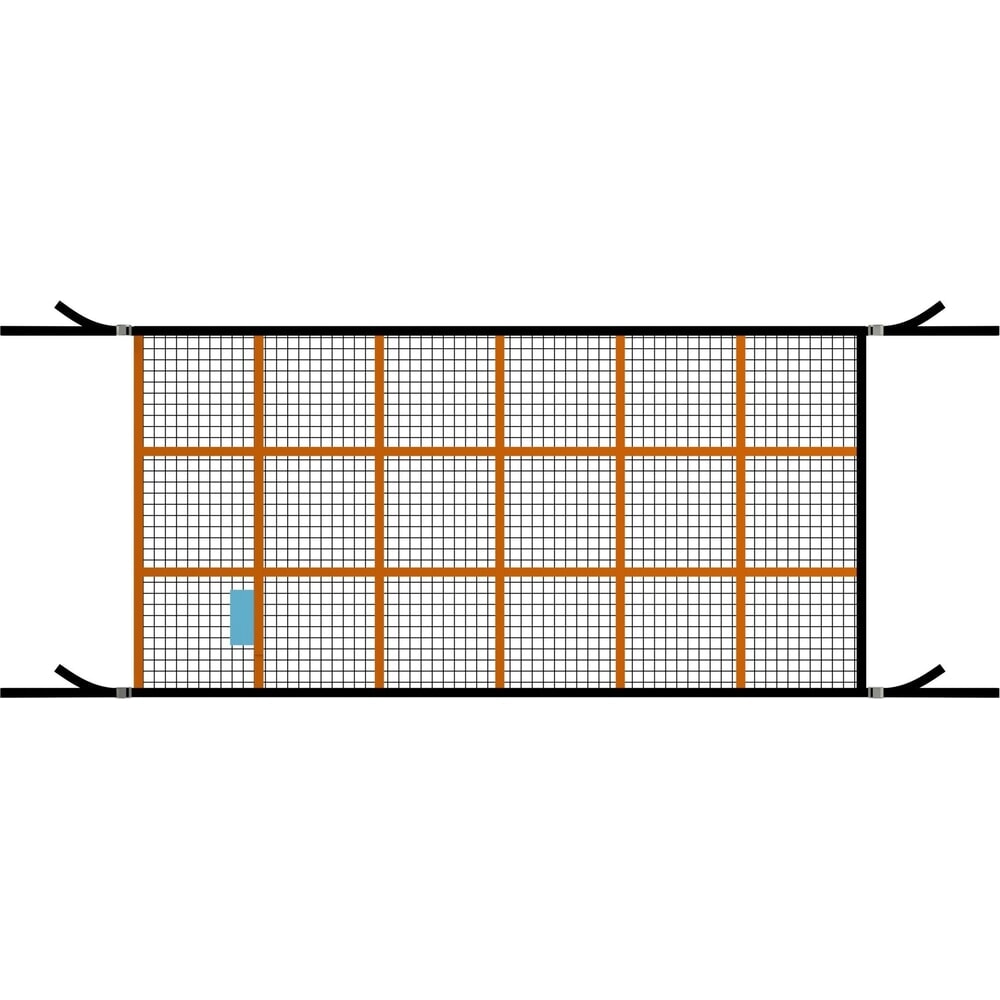 Produktabbildung: Dolezych Ladungssicherungsnetz DIN EN 12195-2 DoKEP 350, LxB 1.000 x 1.000 mm