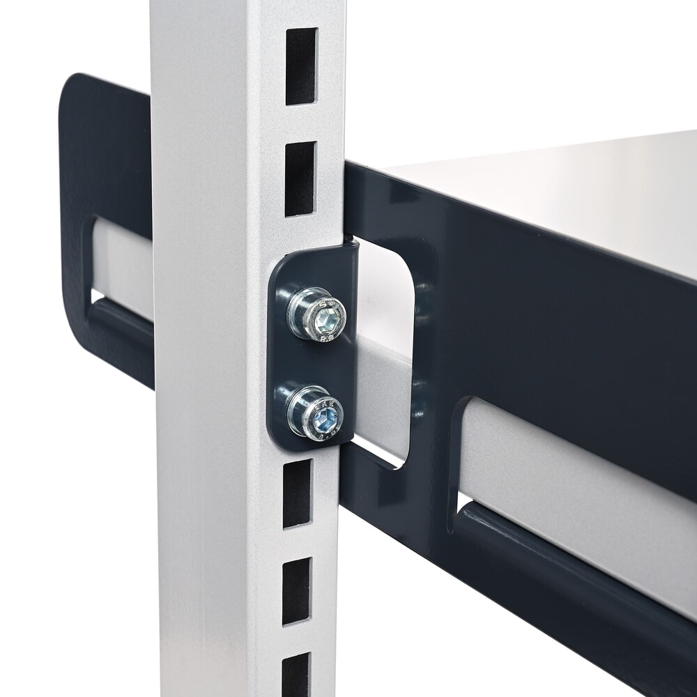 Produktabbildung Nr. 4: HEMMDAL Elektrisch höhenverstellbarer Packtisch ERGO 2, mit Aufbau, Tragfähigkeit 200 kg, HxBxT 720-1.220 x 2.000 x 750 mm