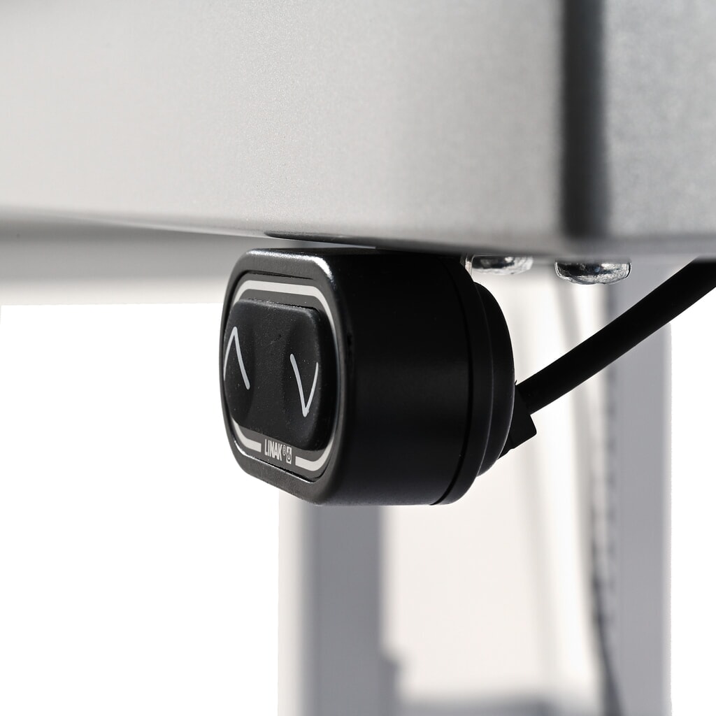 Produktabbildung Nr. 3: HEMMDAL Elektrisch höhenverstellbarer Packtisch ERGO 4, Grundtisch, Tragfähigkeit 300 kg, HxBxT 720-1.220 x 1.600 x 900 mm