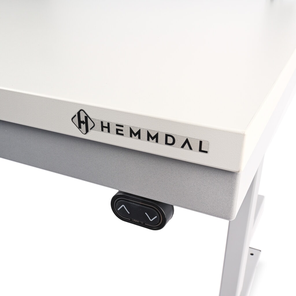 Produktabbildung Nr. 4: HEMMDAL Elektrisch höhenverstellbarer Packtisch ERGO 4, Grundtisch, Tragfähigkeit 300 kg, HxBxT 720-1.220 x 1.600 x 900 mm