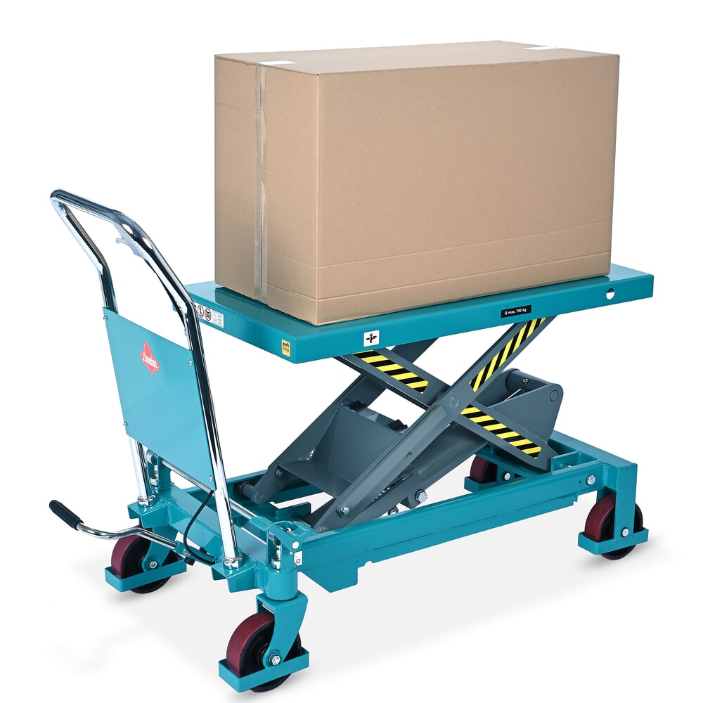 Produktabbildung Nr. 10: Scheren-Hubtischwagen Ameise® LTT 0.75 mit Einfach-Schere, fester Bügel, Tragkraft 750 kg, Plattform à 1.000 x 510 mm