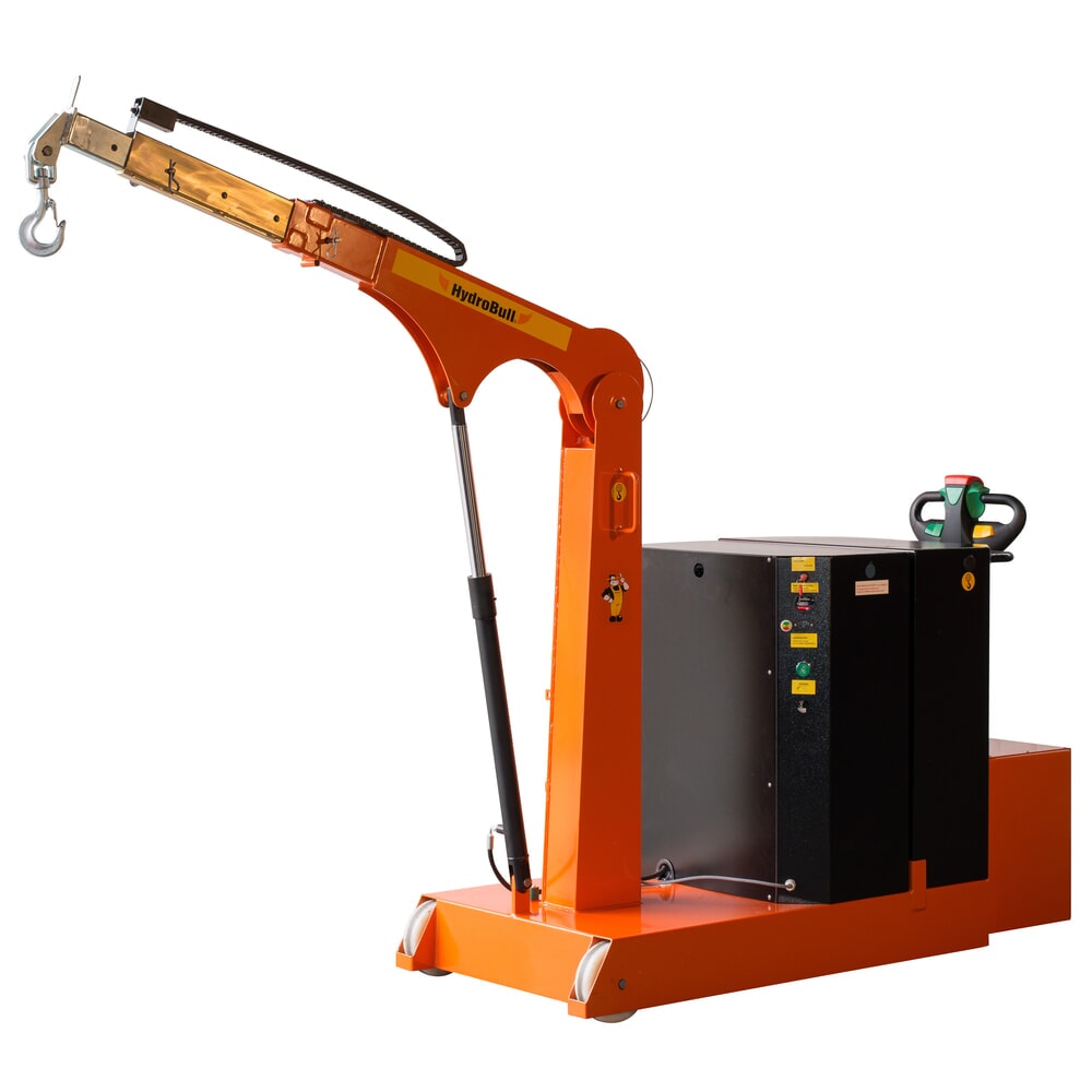 Produktabbildung Nr. 20: HydroBull® elektrischer Gegengewichts-Werkstattkran, Tragkraft max. 1.000 kg, elektrischer Fahrantrieb