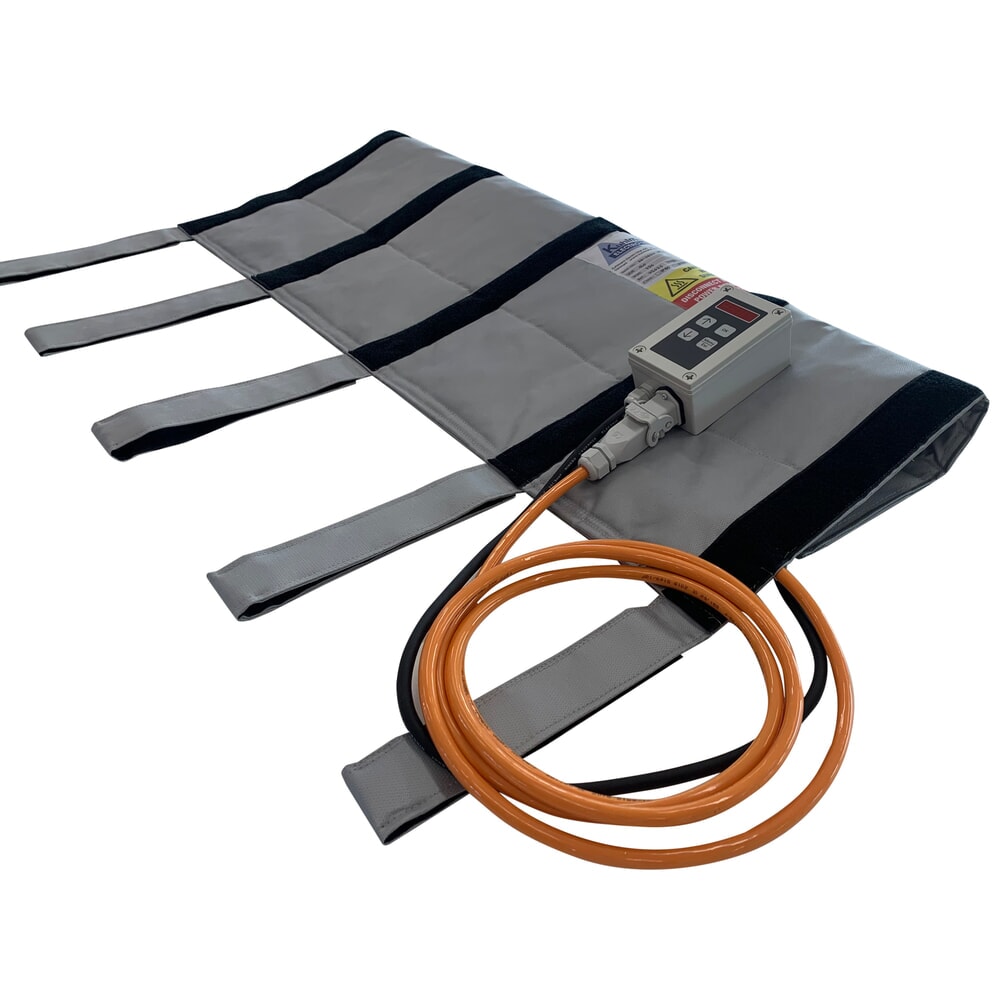 Produktabbildung: Kuhlmann Heizmantel für Hochspannungskabel, 230 V mit Temperaturregler 0 - 90 ºC, 750 W, Länge 1 m